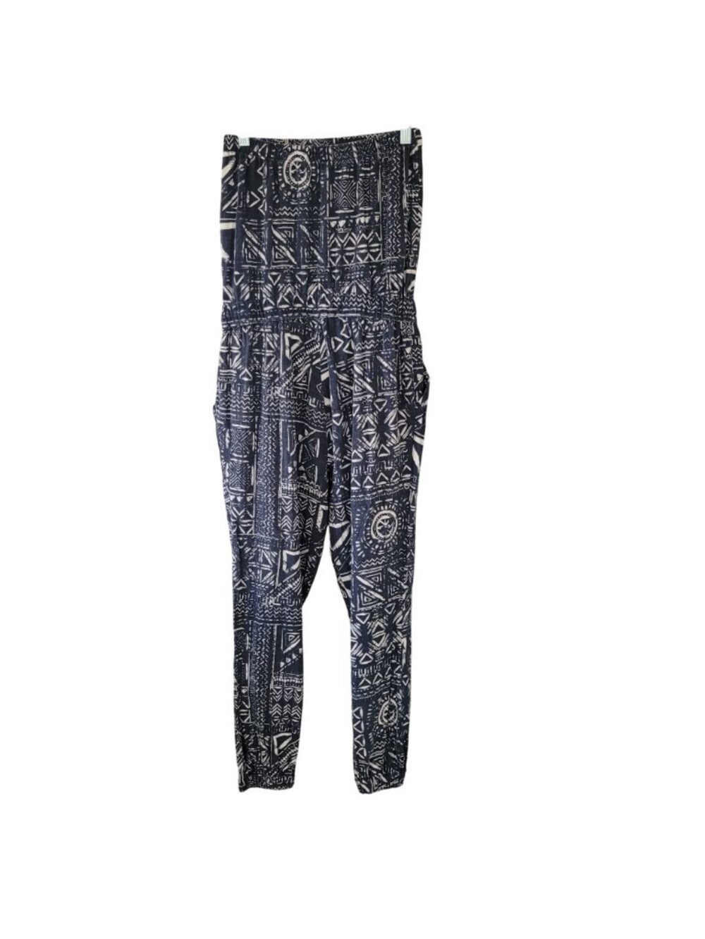 Madewell Kingston Cover-Up Jumpsuit in Inkspell Womens Size S Pockets Beach - Picture 2 of 8